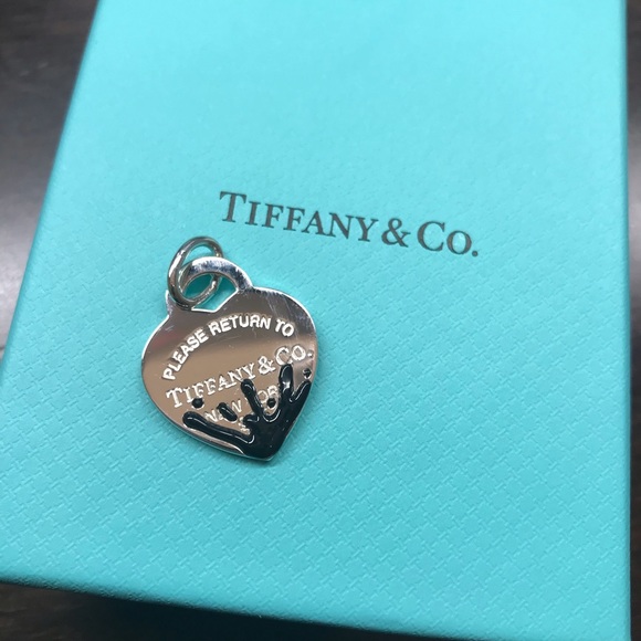 Silver And Black Splash Charm 